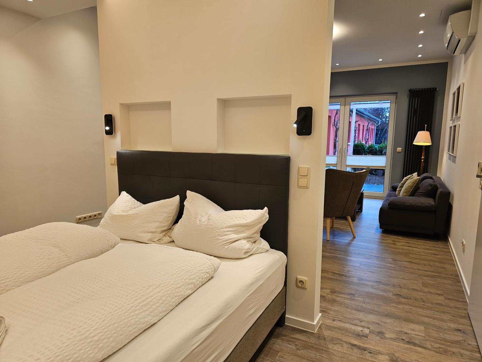 Appartement Vermietung Brunner Rostock Bagian luar foto