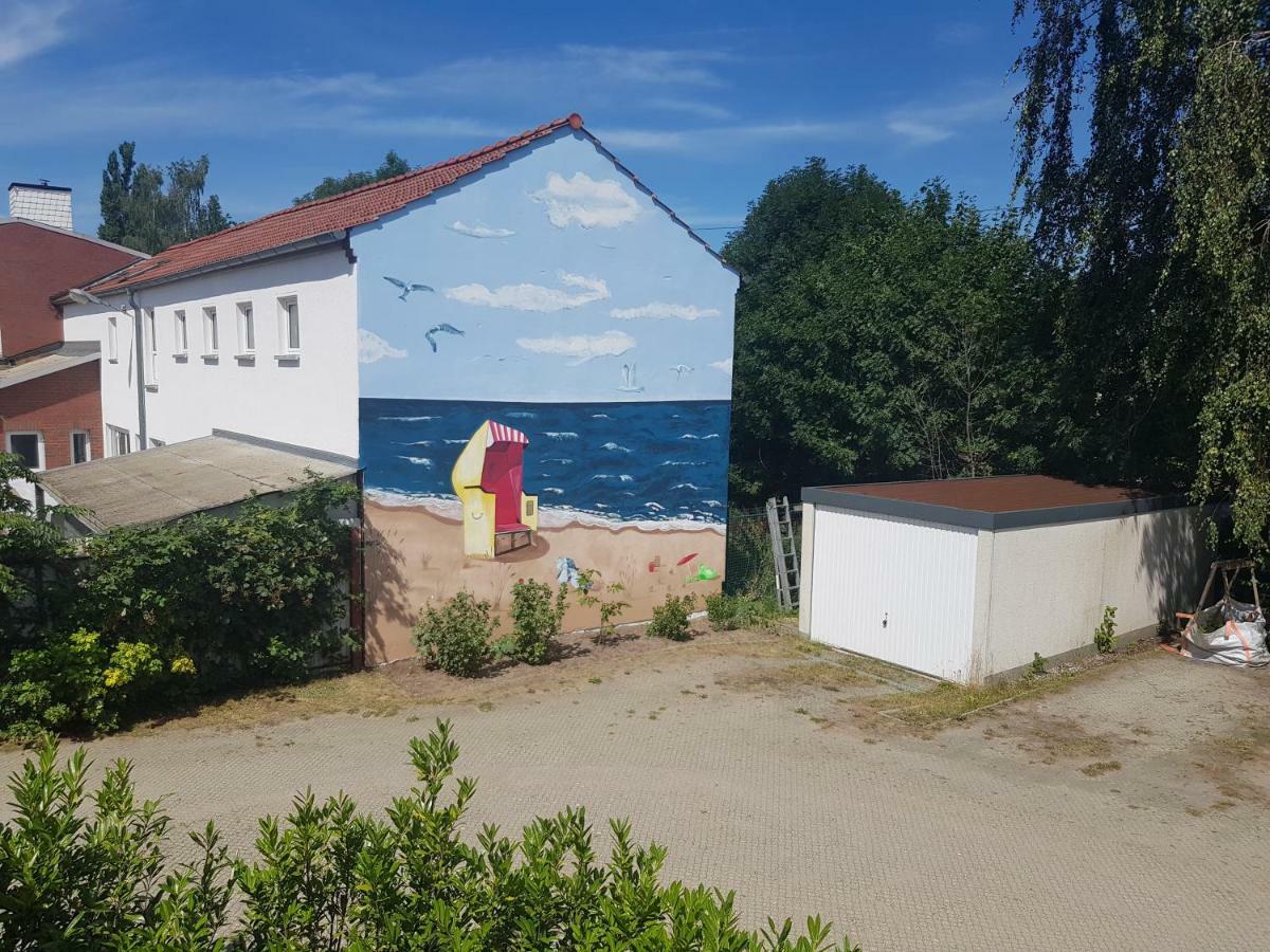 Appartement Vermietung Brunner Rostock Bagian luar foto